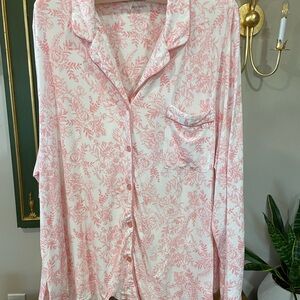 Women's Bamboo Stretch-Knit Long Sleeve Pajama Top